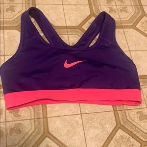 Nike dry fit sports bra